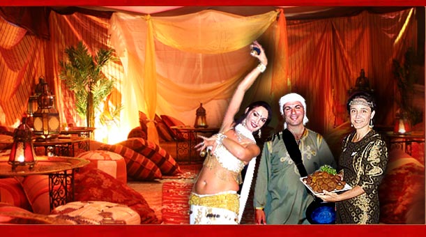 Arabian nights theme party