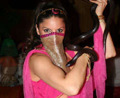 Dancer with Snake