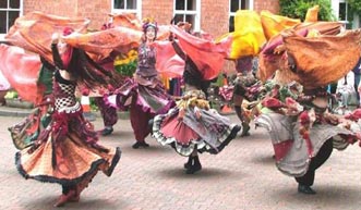 tribal dancers