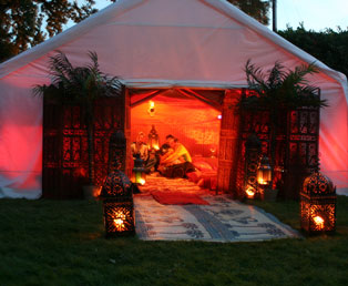 Moroccan Themed Marquee 