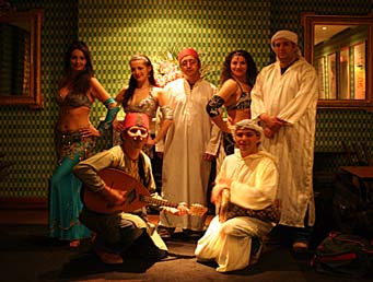 Arabian nights theme entertainment