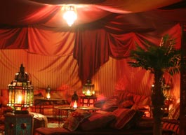 Arabian nights decor